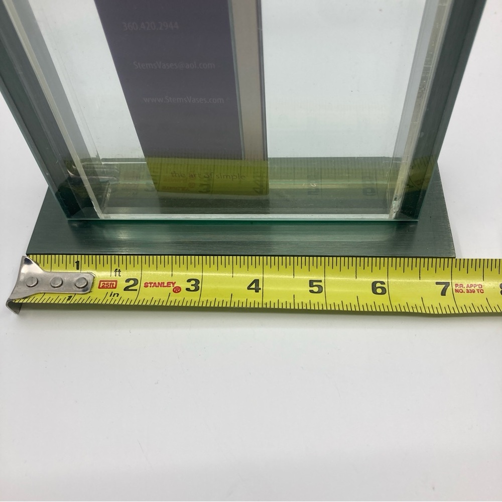 New Stems Vases vertical sleek glass vase anacortes WA - Picture 5 of 10